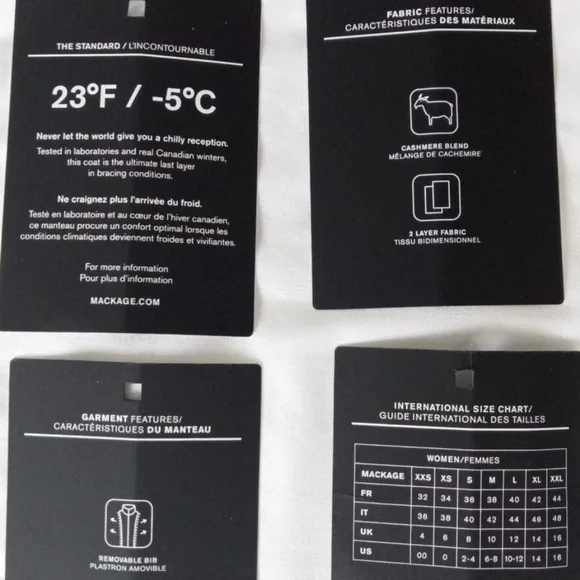 MACKAGE NORITA 2-in-1 double face wool coat with sash - Picture 7 of 7